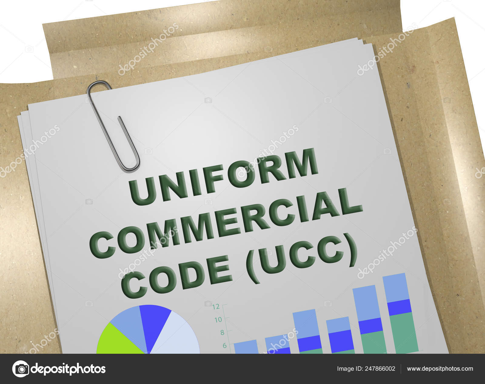UNIFORM COMMERCIAL CODE (UCC) concept — Stock Photo © Premium_shots
