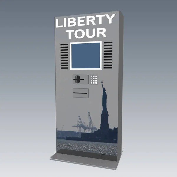 Liberty Tour koncept — Stockfoto