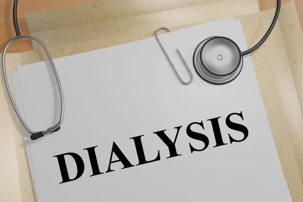 stock image DIALYSIS - medical concept