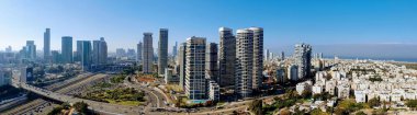 Panoramic view of the city Tel Aviv