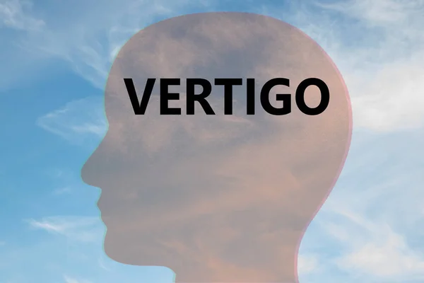 VERTIGO - concepto médico — Foto de Stock