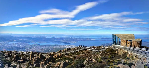 Aussichtspunkt Mount Wellington — Stockfoto