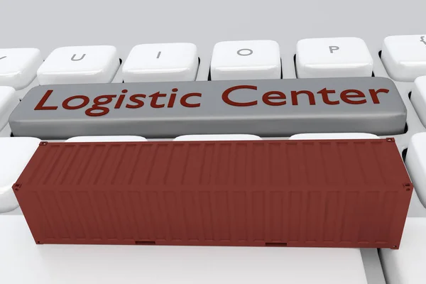 Logistic Center concept — Stock Photo, Image