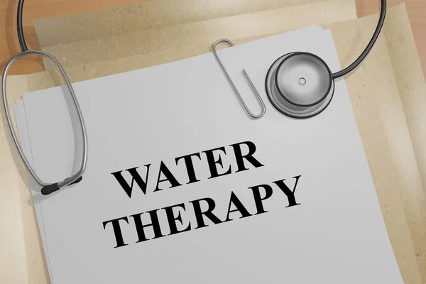 WATER THERAPY concept