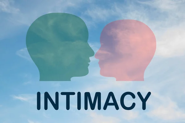 Intimitet-emotionellt koncept — Stockfoto