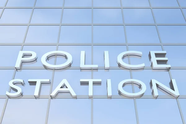 POLICE STATION concept — Stock Photo, Image