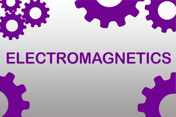 Elektromagnetisme-wetenschappelijk concept — Stockfoto