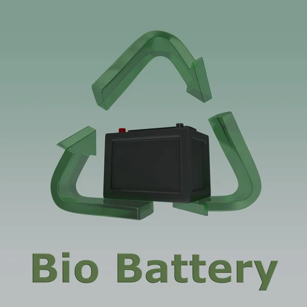 Bio Battery concept — Stockfoto