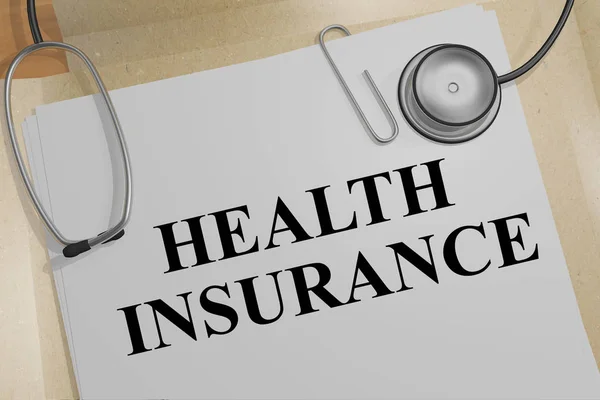 HEALTH INSURANCE concept — Stock Photo, Image