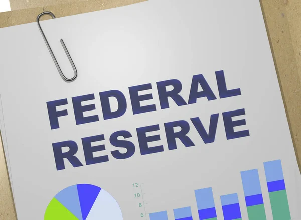 FEDERAL RESERVE concept — Stock Photo, Image