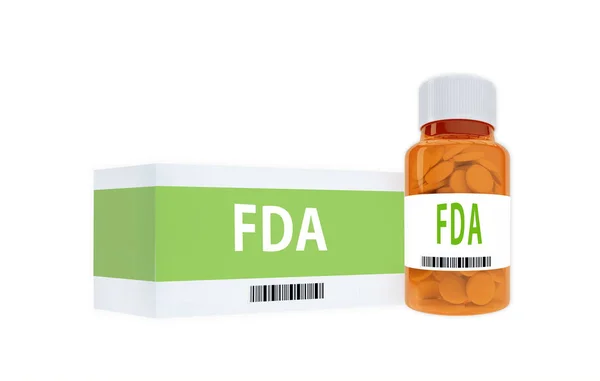 FDA - concetto di salute — Foto Stock