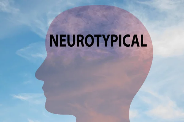 Neurotypisches - mentales Konzept — Stockfoto