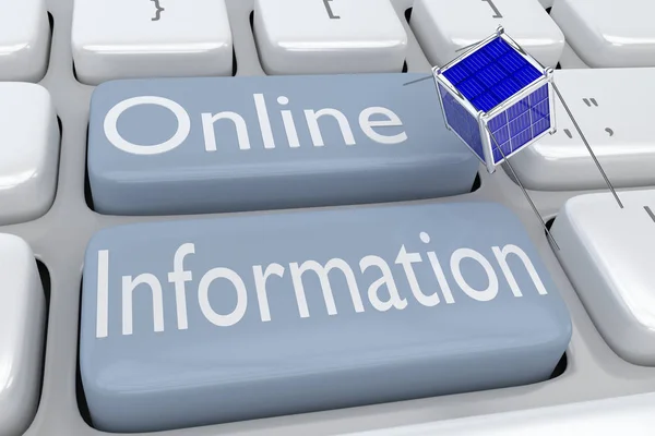 Informationskoncept online — Stockfoto