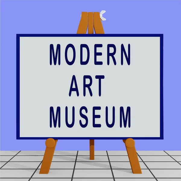 MUSEO D'ARTE MODERNA — Foto Stock