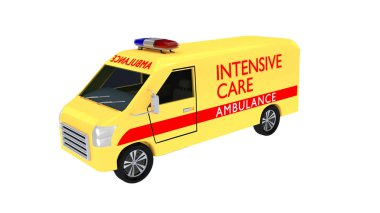 Yoğun Bakım Ambulans konsepti