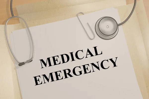 MEDICAL EMERGENCY concept