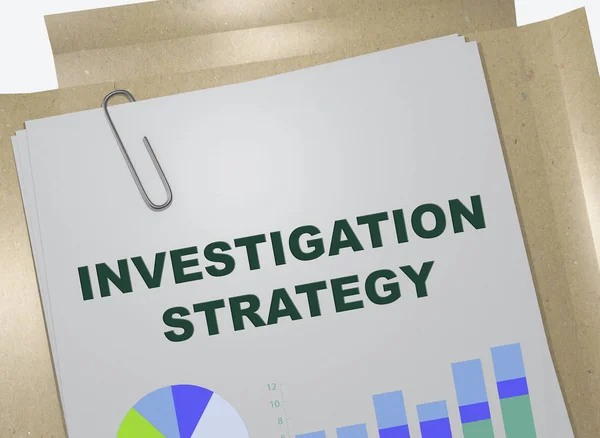 INVESTIGATION STRATEGY concept