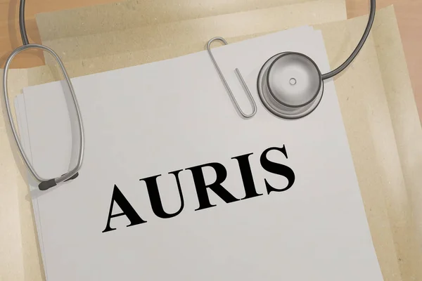 Auris-ιατρική έννοια — Φωτογραφία Αρχείου