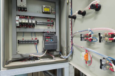Denetleyici kutusu ekipman elektrik fabrika sanayi