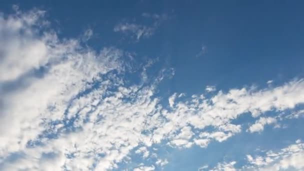 Céu Nuvens Fundo Vídeo Lapso Tempo — Vídeo de Stock