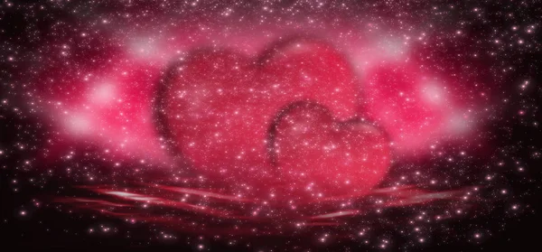 Valentinstag Verkauf Hintergrund Rot Mit Herz Roter Romantischer Hintergrund Für — Stockfoto