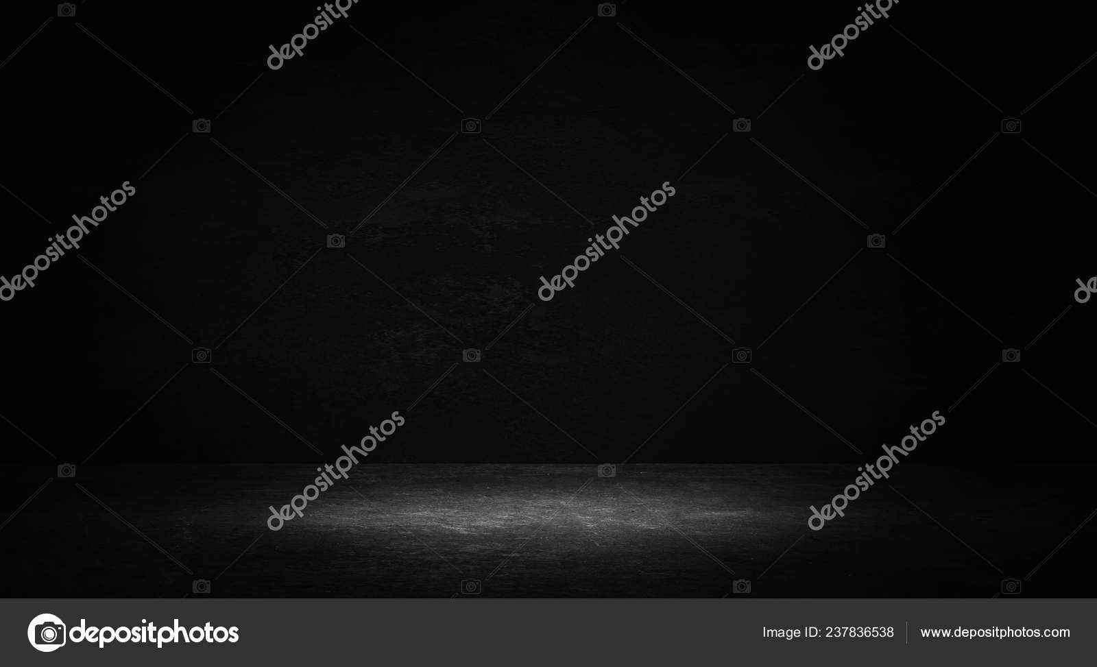 Empty Black Studio Room Dark Background Abstract Dark Empty Studio