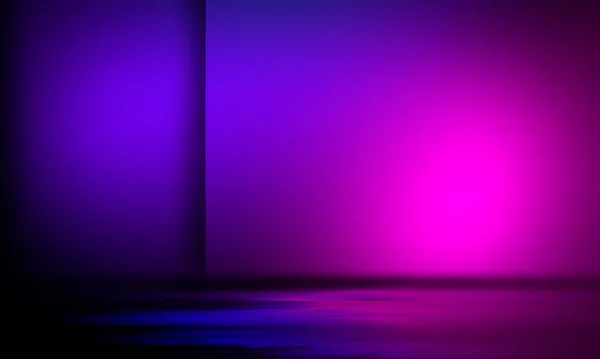 Luce Astratta Futuristica Ultravioletta Linea Laser Luce Gradiente Viola Rosa — Foto Stock