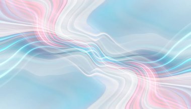 Pürüzsüz neon sıvı çizgileri olan soyut modern ışık arkaplanı. Işık çizgileri, parlak arkaplan. Soyut akrilik sıvı, taş kesimi..