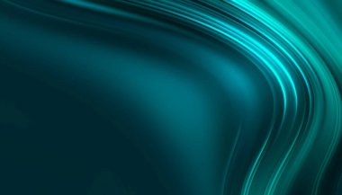 Pürüzsüz neon çizgileri olan soyut modern arkaplan. Işık çizgileri, parlak aksanlı arka plan. Akrilik sıvı soyut.