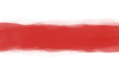 Beyaz-kırmızı-beyaz arka plan bayrağı. Beyaz Rusyalıların tarihi ulusal sembolü. Beyaz arka plan kırmızı şerit. Soyut arkaplan.