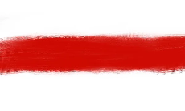 Bandera Fondo Blanco Rojo Blanco Símbolo Nacional Histórico Los Bielorrusos — Foto de Stock