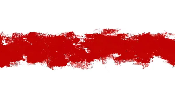 Bandera Fondo Blanco Rojo Blanco Símbolo Nacional Histórico Los Bielorrusos — Foto de Stock