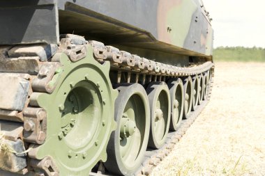 Ağır askeri Ekipmanları Fuarı. Ordu tank silahları ile
