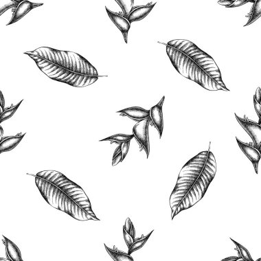 Siyah ve beyaz sarmallı kusursuz desen