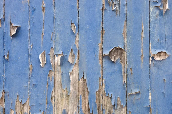 Rissige Holzstruktur Mit Abgeblätterter Farbe — Stockfoto