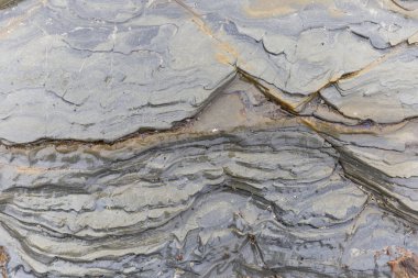 Doğal taş doku ile güzel bir görünüm.