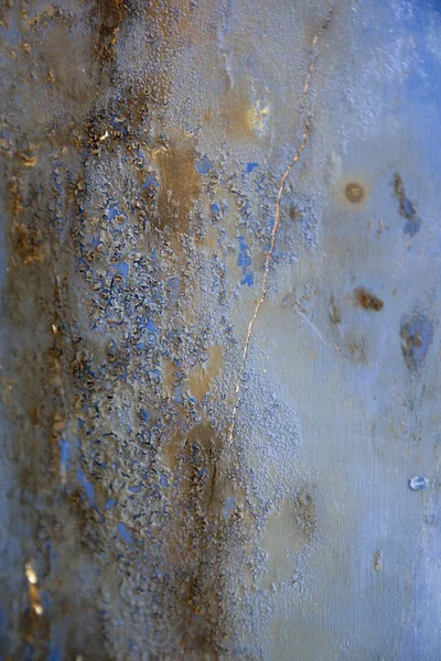 Rusty Painted Texture Slowly Eroding Wall — Stock Photo, Image