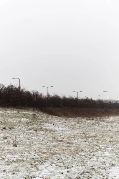 Urban Sprawl Snow Field Texture