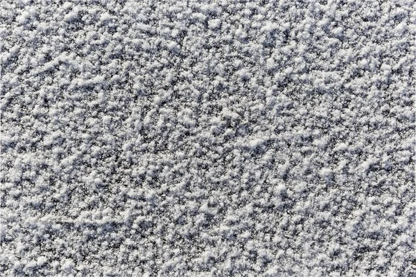 Snow Texture Forming On Ground — Stock Photo, Image