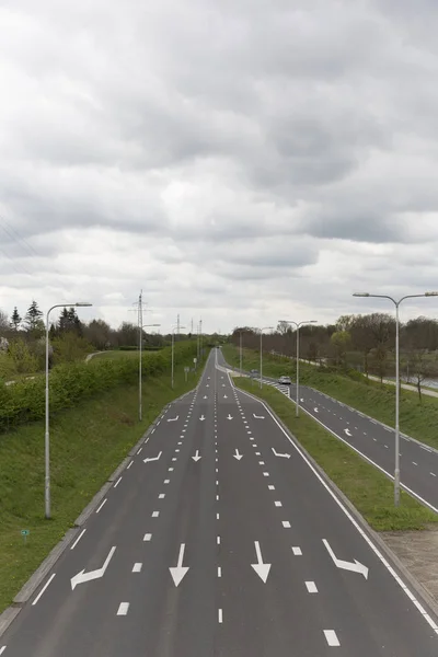 Road signalen van bovenaf — Stockfoto