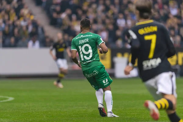 Solna Sveç Eylül 2018 Sveç Allsvenskan Hammarby Arasındaki Aik Derby — Stok fotoğraf