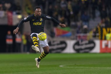 Solna, İsveç - 29 Ekim 2018: AIK vs Malmö Ff Stockholm arkadaşlar Arena. Nihai sonucu 1-1