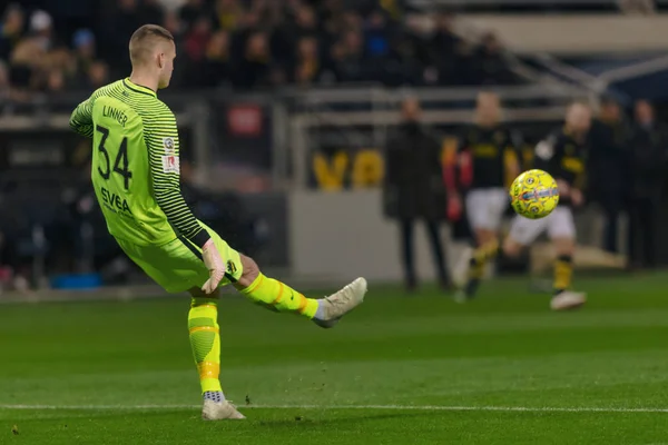 Solna Suécia Oct 2018 Aik Malmo Arena Friends Estocolmo Resultado — Fotografia de Stock