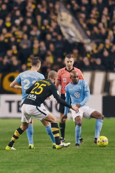 Solna Suécia Oct 2018 Aik Malmo Arena Friends Estocolmo Resultado — Fotografia de Stock