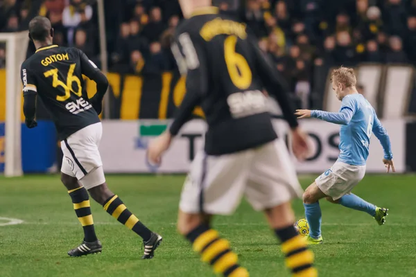 Solna Sveç Ekim 2018 Aik Malmö Stockholm Arkadaşlar Arena Nihai — Stok fotoğraf