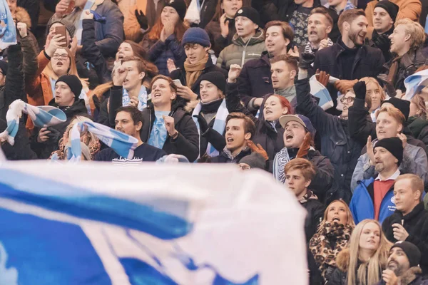 Solna Sverige Okt 2018 Aik Malmö Friends Arena Stockholm Slutresultatet — Stockfoto