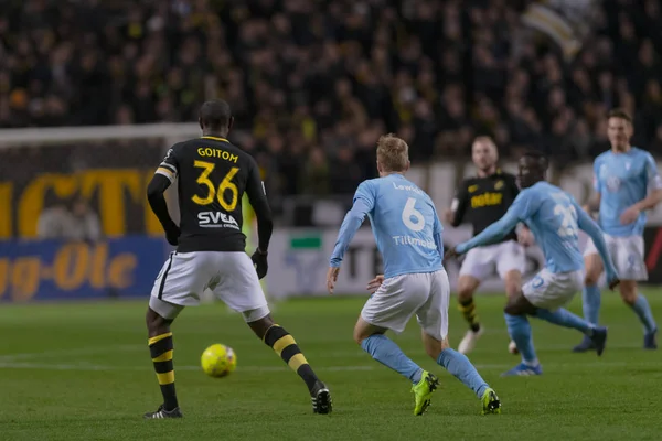 Solna Suède Oct 2018 Aik Malmo Friends Arena Stockholm Résultat — Photo