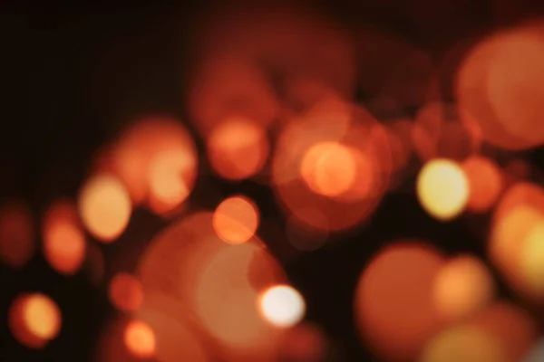 Defocused Κόκκινα Φώτα Των Χριστουγέννων Κυκλική Bokeh — Φωτογραφία Αρχείου