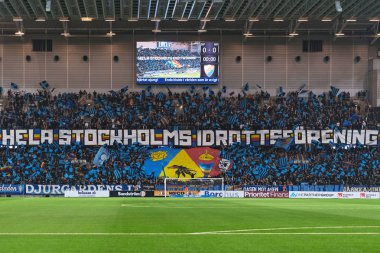 RI arasında İsveç Kupası çeyrek finale de Djurgarden Tifo