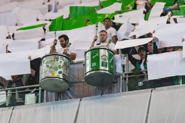Hammarby Tifo sırasında İsveç Kupası çeyrek finale arasında 